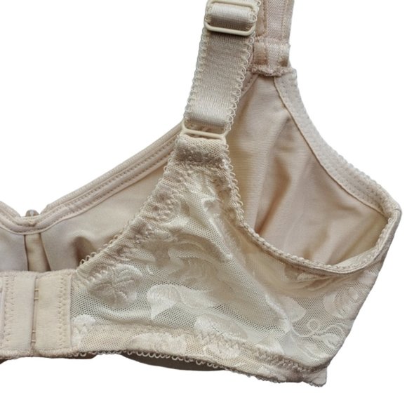 Wacoal Awareness Seamless Underwire Bra Lingerie Jacquard Calla Lilly 34D - Picture 6 of 14